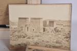 BEATO, Antonio (c.1825-c.1903). Vues d'Egypte. Ensemble d'une soixantaine de photographies...