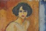 MORICAND, Conrad (1887-1954). Portrait de femme d'après Kees van Dongen....
