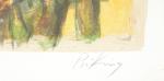 PRIKING, Franz (1929-1979. Les tournesols. Lithographie en couleurs, signée au...