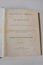 CULLEN BRYANT, William, ed.
Picturesque America; 
or, The land we live...