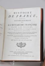 DANIEL, G. 
Histoire de France. 
Depuis l'établissement de la monarchie...