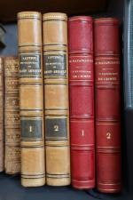 (HISTOIRE ET LITTÉRATURE XVIII-XIXème)
LOT de 26 volumes in-8 et in-12...