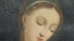 ECOLE FRANCAISE du 19ème siècle. "Portrait d'une Sainte femme"