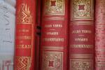 REUNION d'ouvrages : Jules VERNE "voyages extraordinaire, les mystérieuses" un...