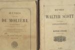 CARTONS (deux) d'ouvrages brochés des 19ème et 20ème siècles dont...