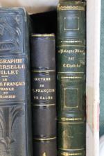 KUILLET, Géographie universelle illustrée, 1923, quatre volumes, reliure d'éditeur ;...