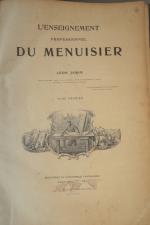 JAMIN, Léon, L'enseignement professionnel du Menuisier, bibliothèque de l'enseignement professionnel,...