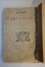 CARTON histoire de Bretagne broché et divers régionalisme