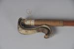 CRAVACHE pommeau ivoire, virole en pomponne. H. 66 cm
Expert :...