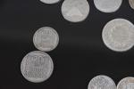 MONNAIES en argent : 50 francs Hercule (1) ; 10...