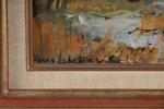 LETELLIER Pierre (1928-2000). « Paysage », huile sur toile, signées en bas...