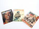 BANDES DESSINEES (3 albums) : Blueberry, Fort Navajo, La piste...
