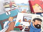 CALENDRIERS TINTIN (lot de), édition Moulinsart, ouvrages Tintin et un...