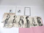 LITHOGRAPHIES SATIRIQUES (réunion de plus d'une cinquantaine) d'Honoré Daumier, C.1845,...
