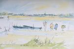 CAMBIER, Charles (né en 1947). Peintre breton de Pont-l'Abbé. La...