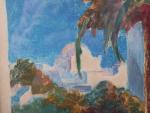 CACAN, Félicien (Paris 1880 - 1979). "Paysage orientaliste", huile sur...