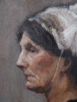 GRAVEN-KIEFFER, Danielle (Paris 1899- ? ). "Portrait de femme à...