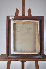 MENTOR Blasco (1919-2003). "Le vase translucide", huile sur toile signée...