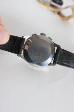 LOT de montres modernes dont une montre chronomètre acier marque...
