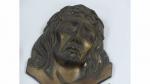 LOT d'objets religieux en bronze et métal comprenant : trois...