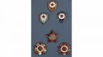URSS Lot de 20 insignes dexcellent soldat de lArmée rouge