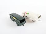 DINKY FRANCE, 2 camions semi-remorque Panhard repeints dont : AIR BP...