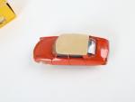 DINKY France, réf 24CP Citroën DS19 vitrée orange soutenu/toit beige,...