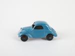 DINKY France réf 35a Simca 5 bleu pétrole, roues en...