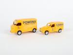 J.R.D. éditions 1985 à 1995 : 2 modèles POMONA « Une banane...