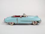 ALPS (Japon, 1953) Cadillac convertible 1952 , tôle laquée bleu...