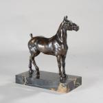 d'ILLIERS, Gaston (1876-1932). "Sweet Heart" 1913, bronze à patine brune...