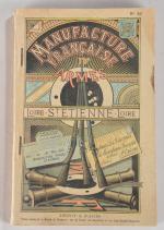 CATALOGUE de Manufrance vers 1898
Expert : M. Guy de LABRETOIGNE