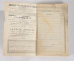 CATALOGUE de Manufrance vers 1898
Expert : M. Guy de LABRETOIGNE