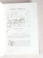 CRAFTY. Paris à cheval. Ed Plon. 1883. 1 vol toilé....