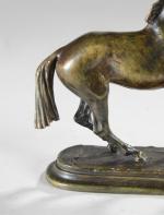 ALLAIN, Patrick (né en 1951). "Air relevé", bronze à patine...