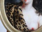 ECOLE FRANCAISE du 19ème siècle. Femme en buste à la...