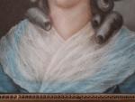 ECOLE FRANCAISE du 19ème siècle. "Portrait de femme", pastel sur...