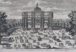 AVELINE, Pierre (1656-1722). " Veue de Larc de Triomphe du...