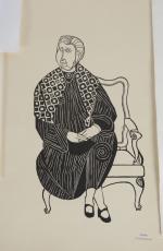 BARANCY, André (né en 1921). Carton à dessins contenant 33...