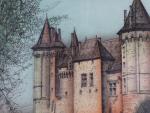 CARZOU, Jean (1907-2000). "Vue du château de Saumur", estampe sur...
