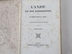 L'ANJOU et SES monuments, Anges 1839. 2 vol (tâches)