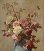 ECOLE FRANCAISE du début du 19e siècle. Bouquet de roses....