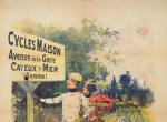 TRINQUIER TRIANON, Louis. "Cycles Maison avenue de la Gare Cayeux...