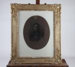LACAZE 1842, suite de deux pastels. 57 x 46 cm...