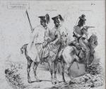 GRAVURES (paire de) "Collection des armes de la cavalerie française"...