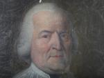 ECOLE FRANCAISE vers 1800. Portrait d'un ecclésiastique. Huile sur toile....