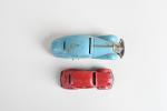 2 autos miniatures dont une SCHUCO mécanique (ne fonctionne pas,...