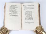 ARBOREUS, Joannes. 
3 ouvrages reliés en un volume in-8 comprenant:...