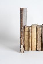 LOT de 6 volumes du XVIème siècle, dépareillés ou incomplets,...