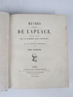 LAPLACE. 
OEuvres complètes de Laplace, 
publiées sous les auspices de...